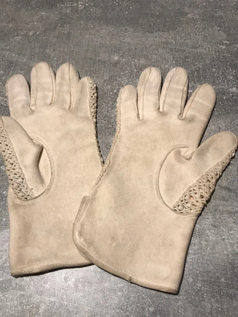 Handschuhe - Vintage - Wildleder