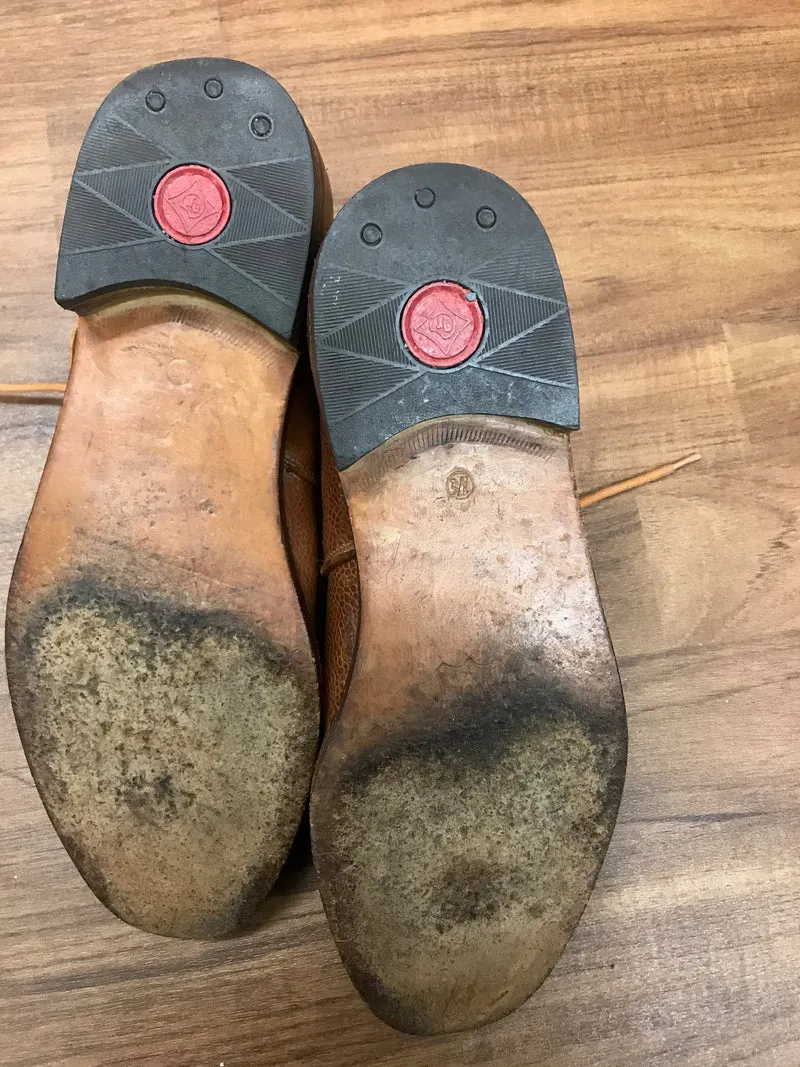 Vintage-Schuhe Schnürschuhe Gr.43