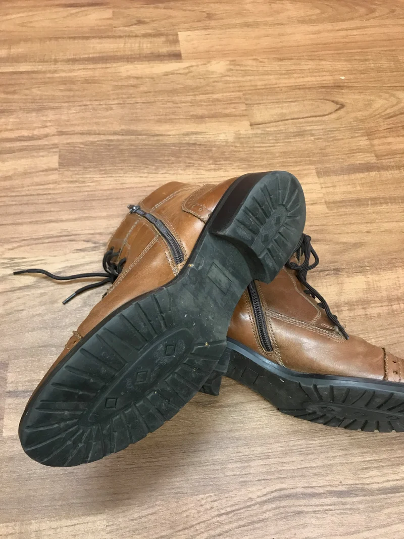 Vintage-Schuhe Schnürstiefel Gr.41