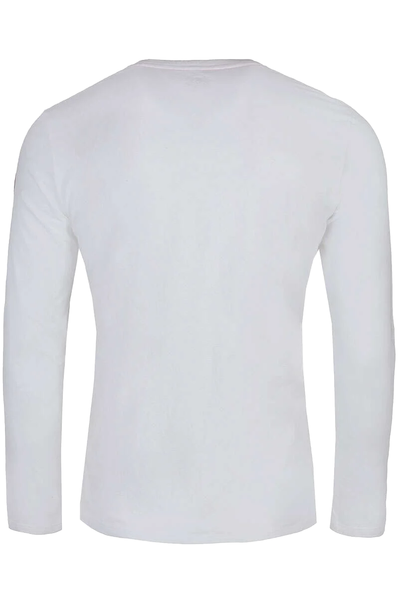 Herren Longsleeve mit Ski-Hirsch
