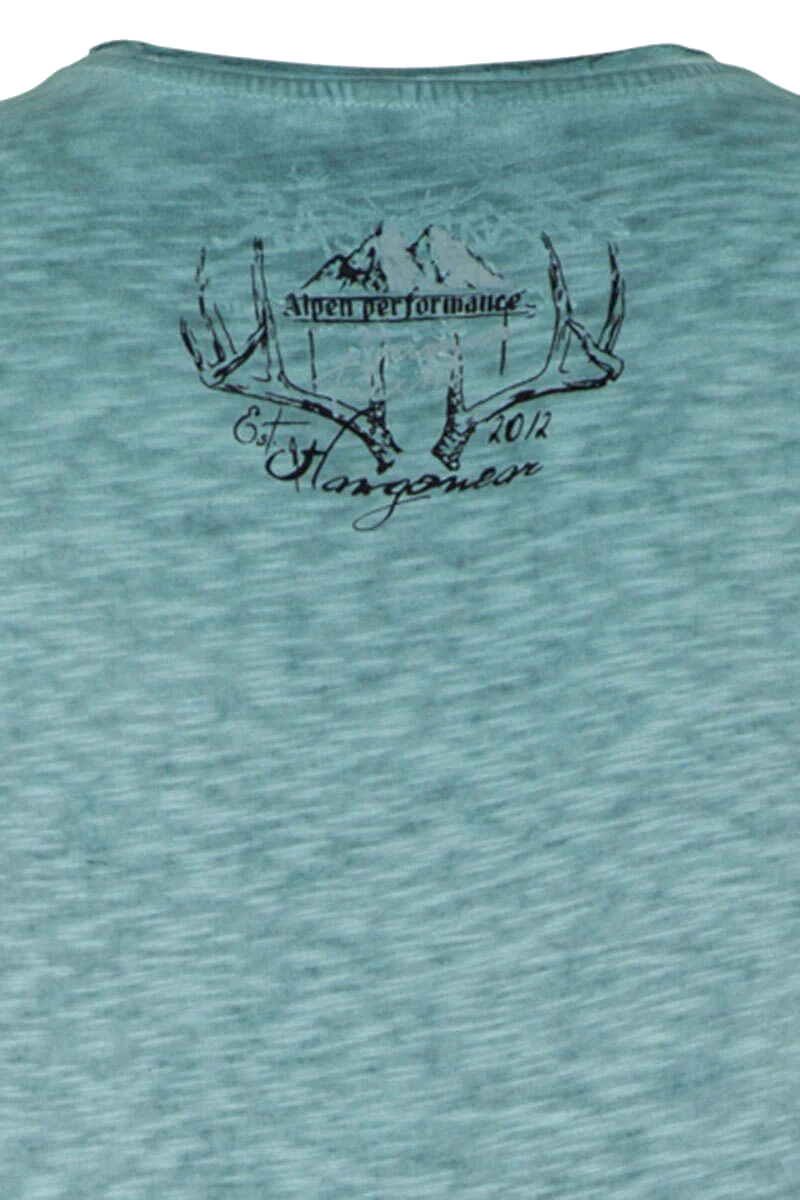 Herren Trachten-T-Shirt 'downhill'
