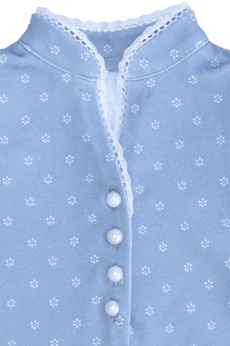 Mädchen Baby-Body kurzarm Blümchenmuster