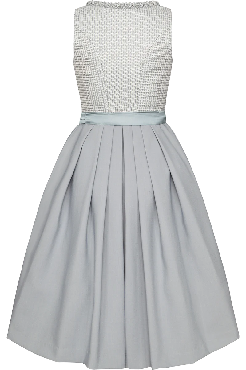 Midi-Dirndl mit Hahnentrittmuster