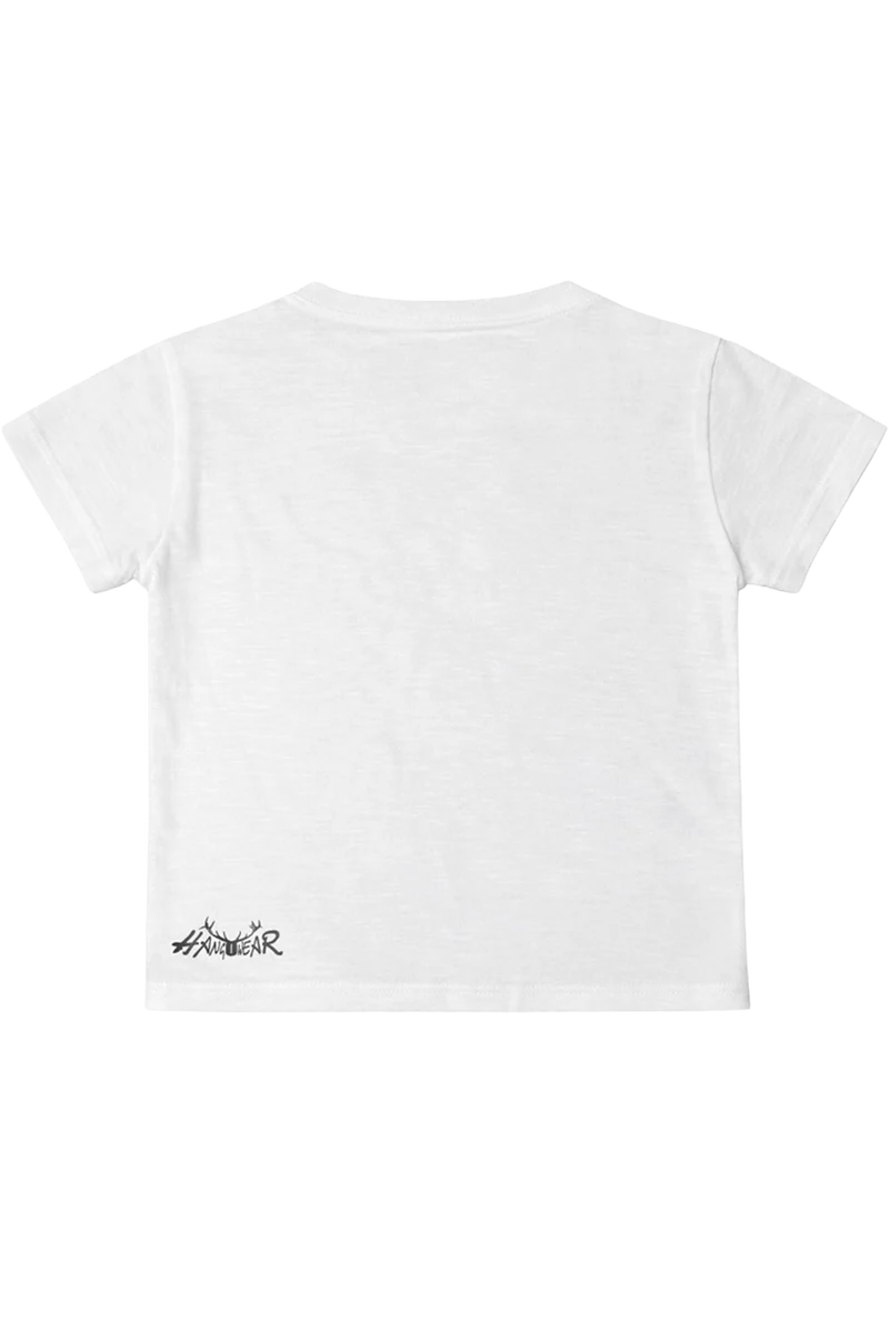 Kinder T-Shirt mit frechem Kuhkopf-Druck