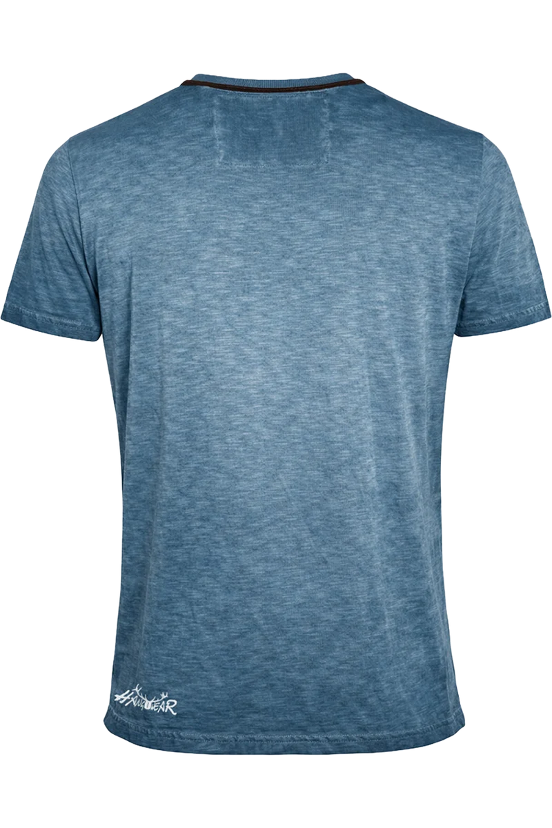 Herren T-Shirt mit Waschbärmotiv 'Waschbärbauch'