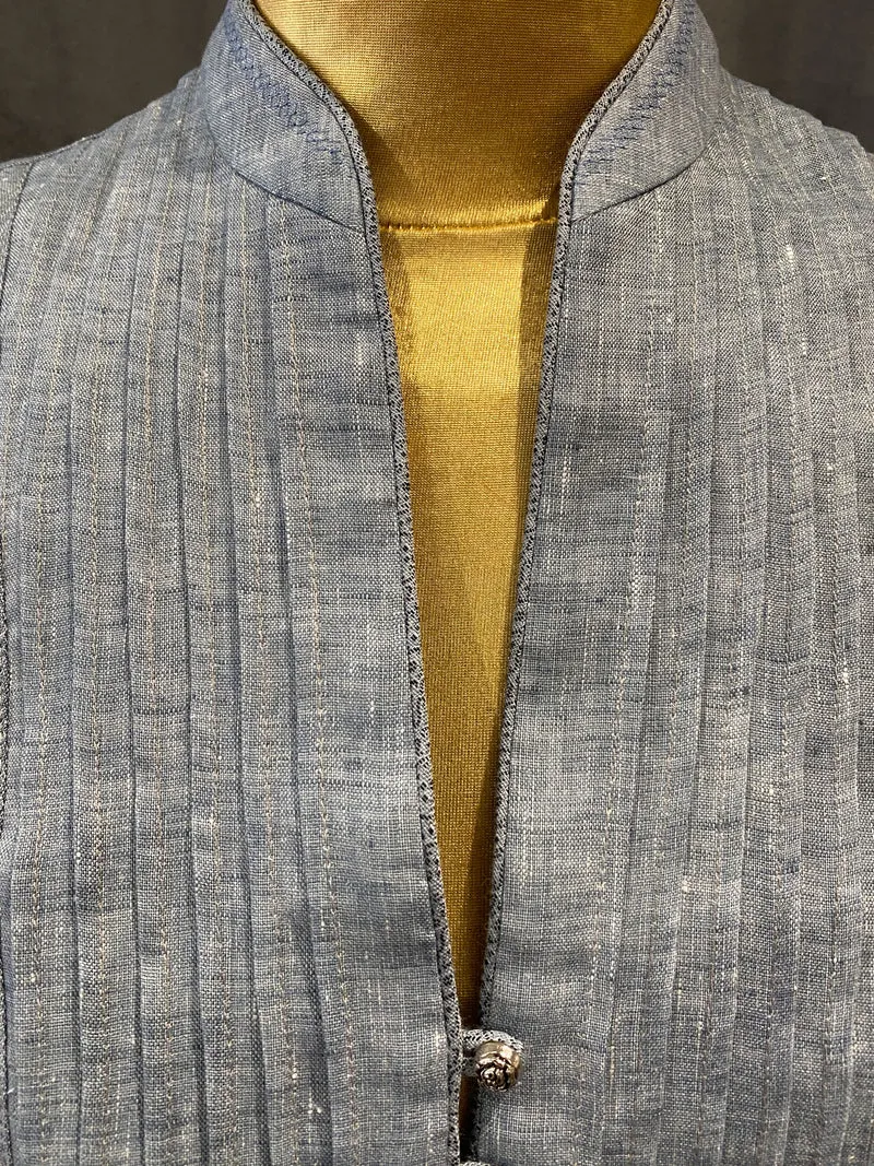 Kleid Anno Domini Lena hellblau taube
