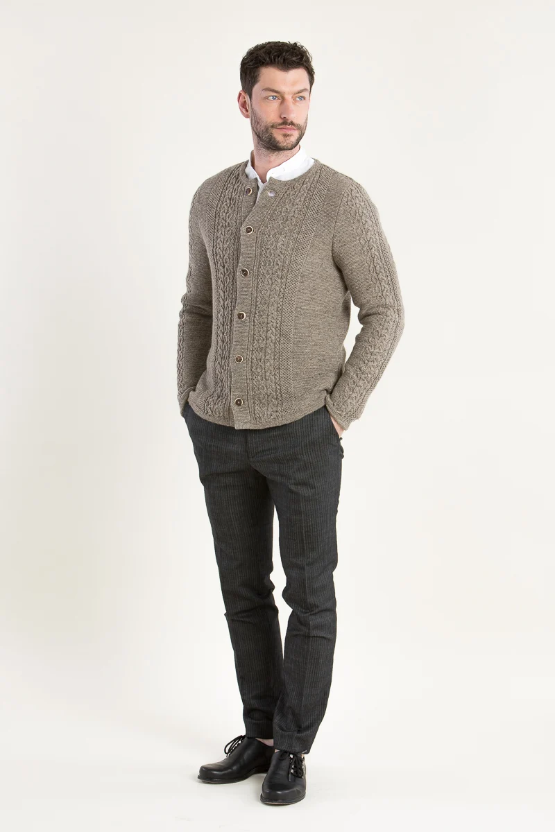 Grasegger Strickjanker hellbeige