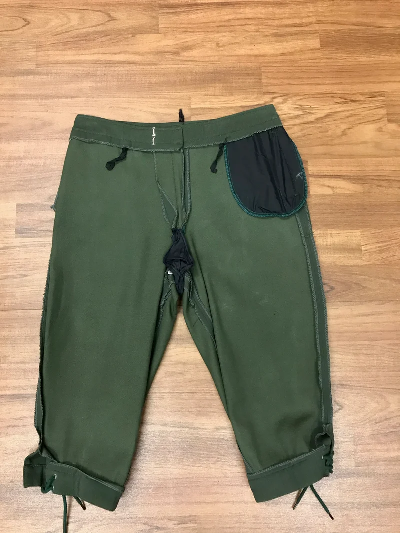 Grüne Kniebundhose – Herren Größe 46 | Vintage & vielseitig tragbar