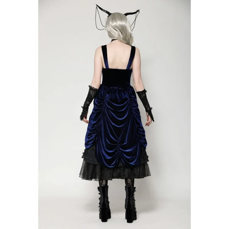Gothic Lolita Rüschen-Spitzenkleid für Damen, Brautkleid