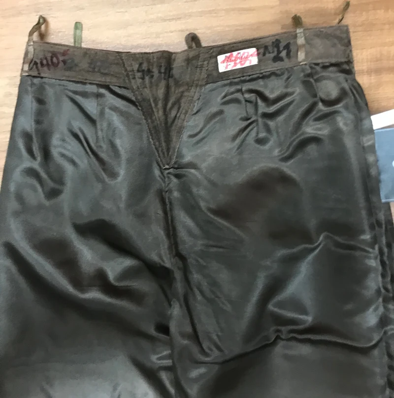 Trachtenlederhose – Veloursleder – Größe 40 – Landhaus