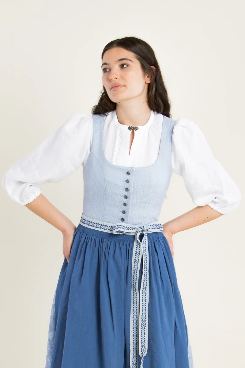 Anno Domini Dirndlbluse Emilia Leinen