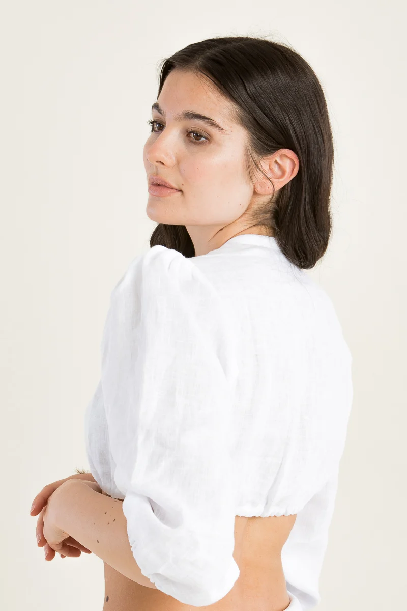 Anno Domini Dirndlbluse Emilia Leinen