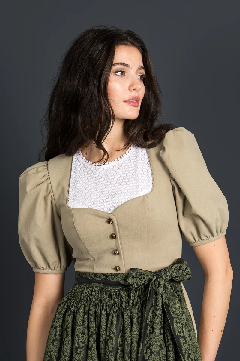 Gottseidank Ärmeldirndl Carolina stein