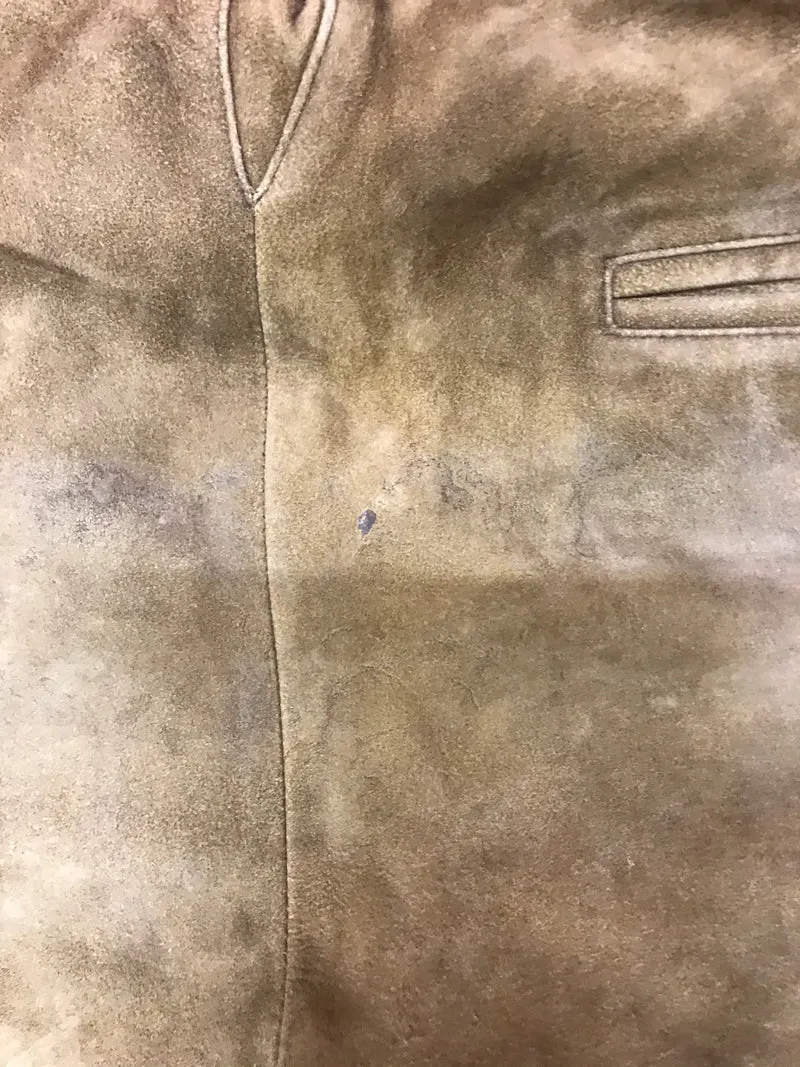 Vintage Lederhose Herren lang Gr. 48 – braun Trachtenhose Ziegenleder 80er/90er