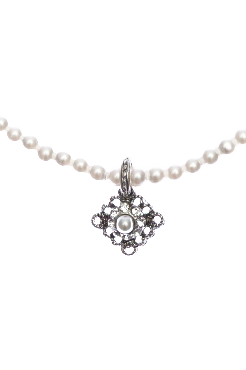Damen Perlenkette mit Anhänger