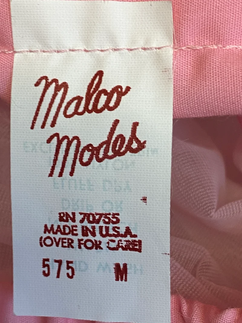 Vintage Petticoat rosa Malco Modes 3-lagig Rockabilly 50er Jahre Gr. M
