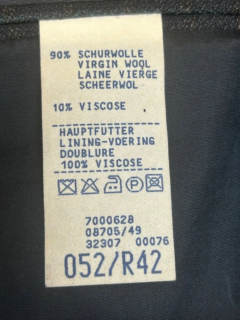 Vintage-Sakko - Schurwolle – Gr.52