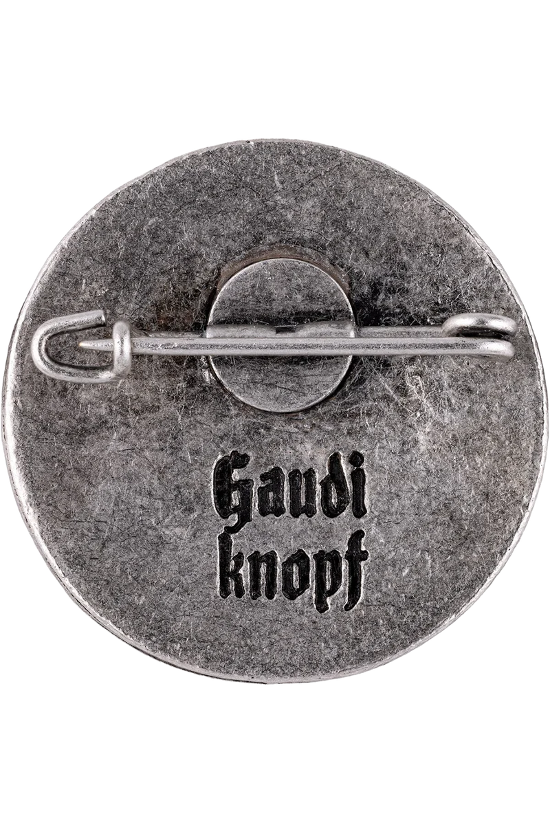 Trachten-Anstecker mit Spruch