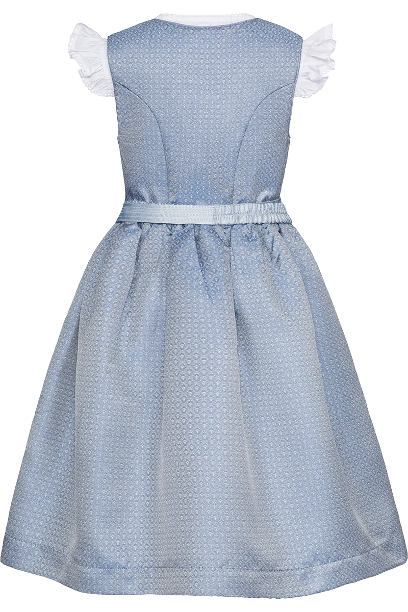 Kinderdirndl mit Bluse und Broschenschürze