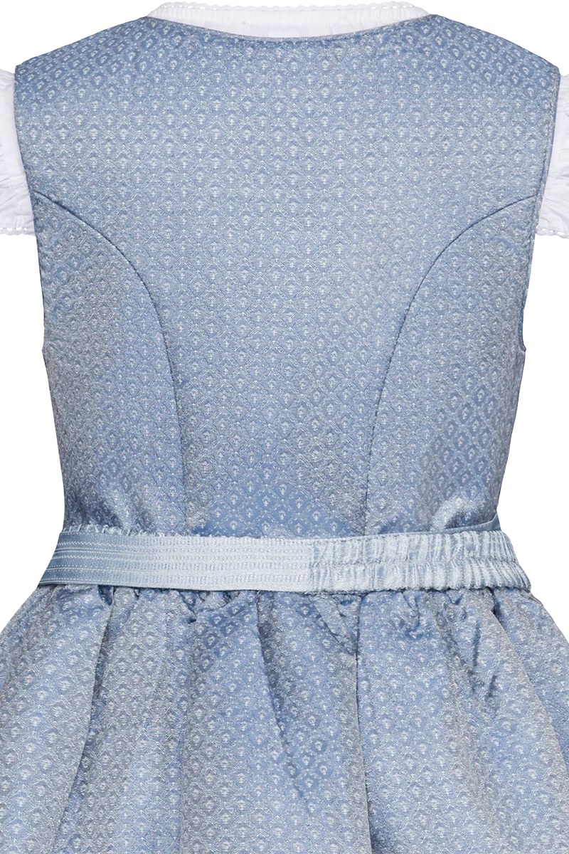 Kinderdirndl mit Bluse und Broschenschürze