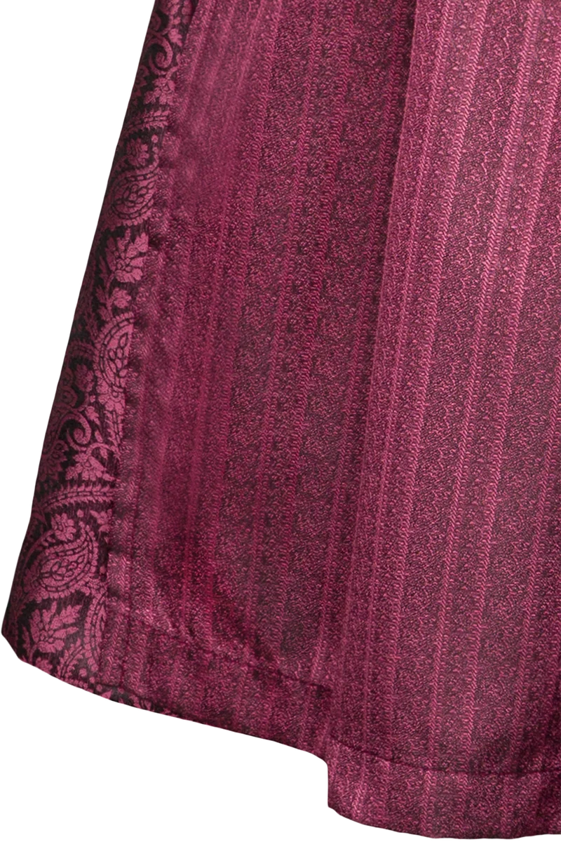 Kinderdirndl mit Blumenmuster und Froschgoscherl