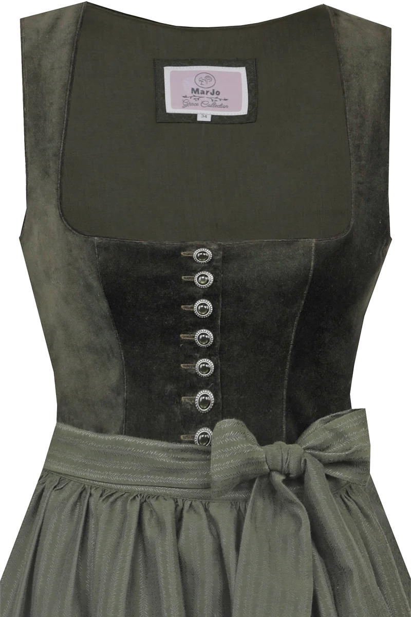Midi-Samtdirndl