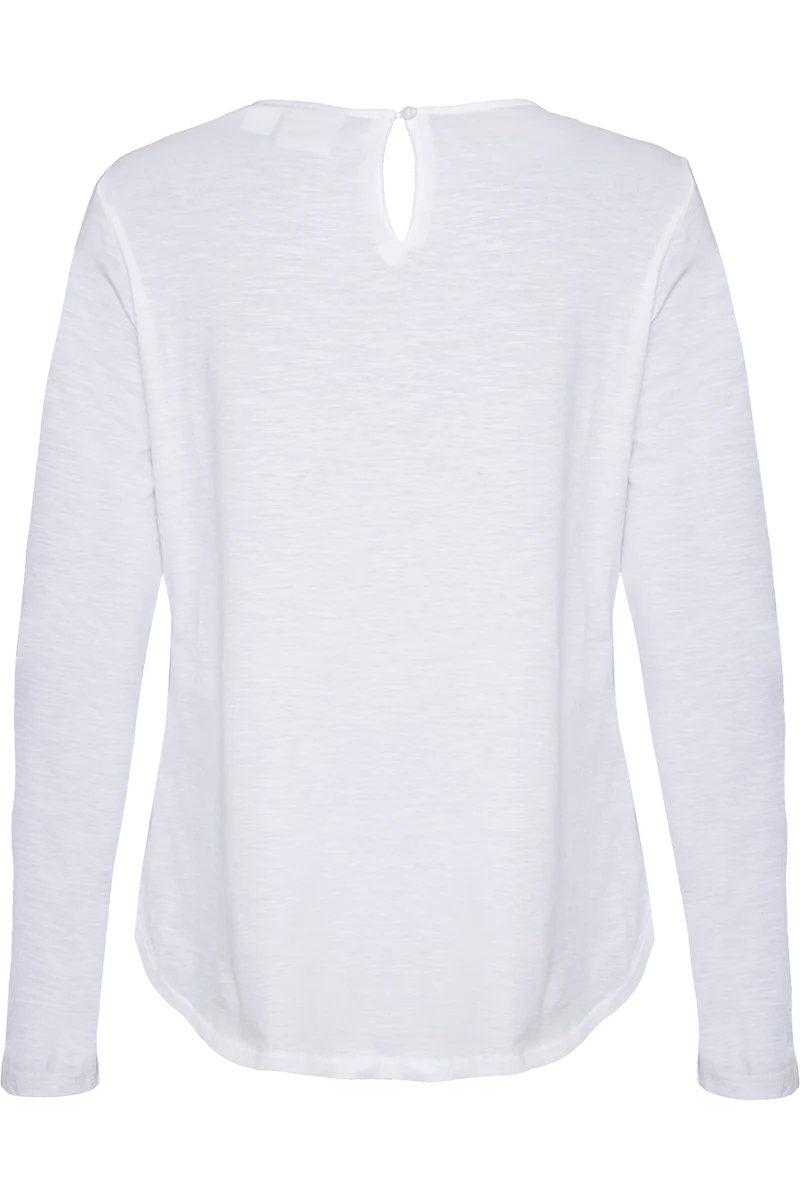 Damen Trachtenbluse mit floraler Stickerei