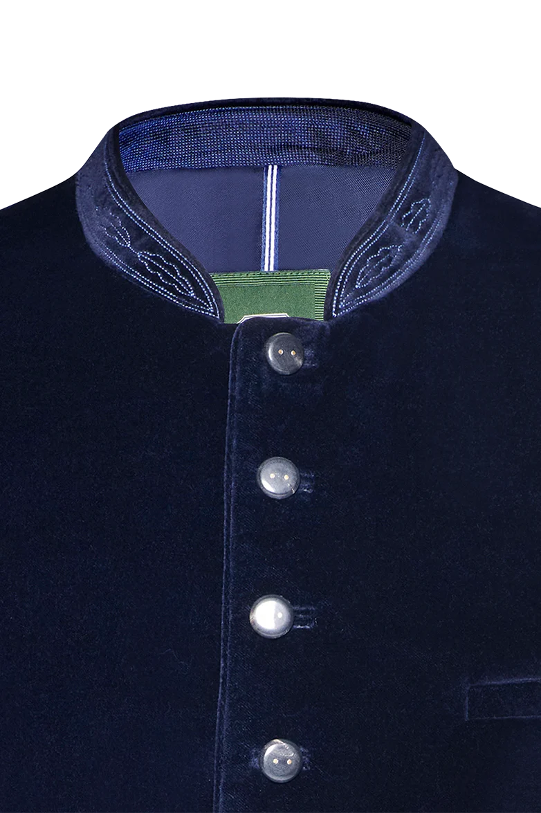Ausseergilet aus Samt