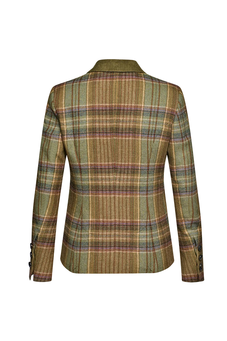 Glencheck Jacke