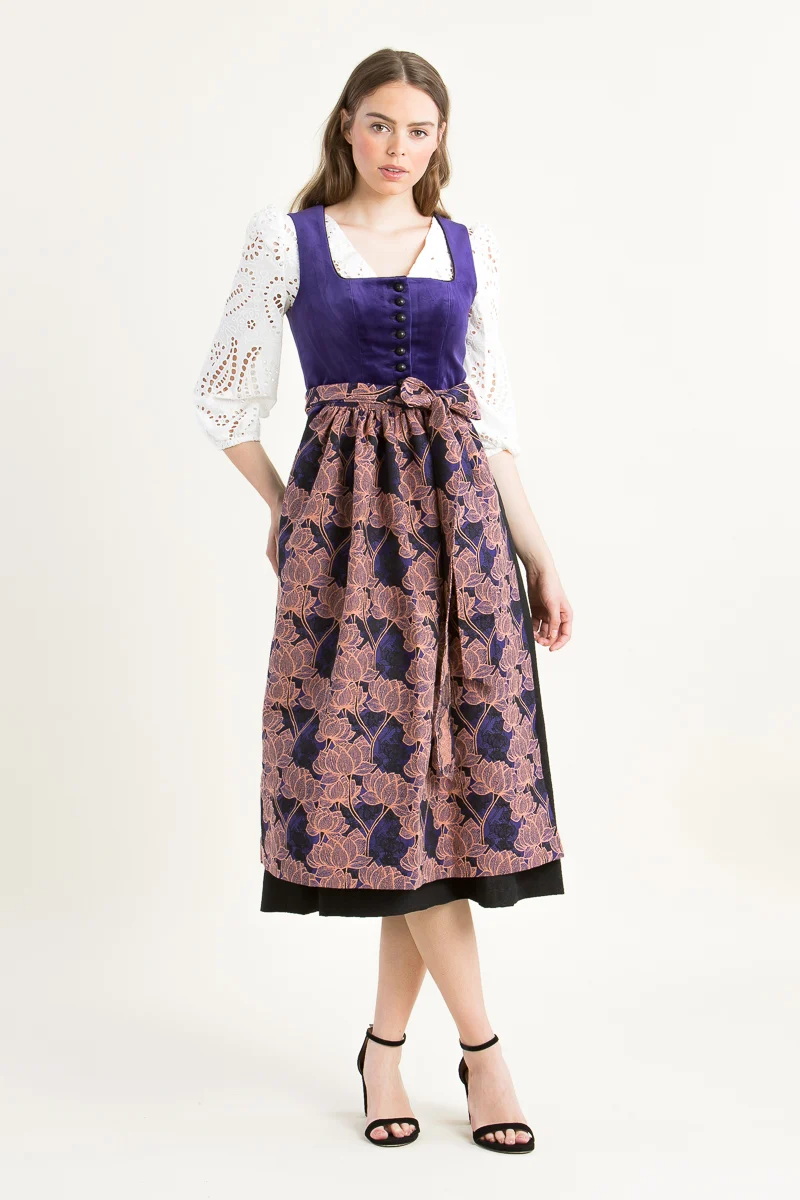 Almliebe Dirndl Wunda lila