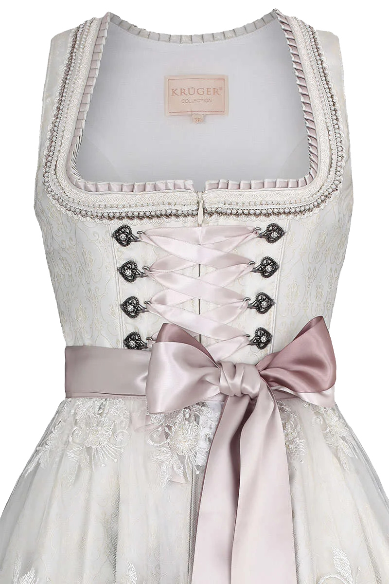 Hochzeits-Dirndl midi