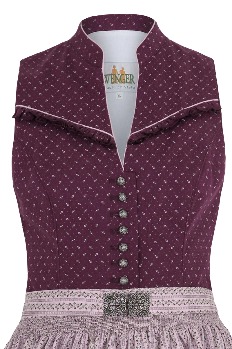 Waschdirndl hochgeschlossen