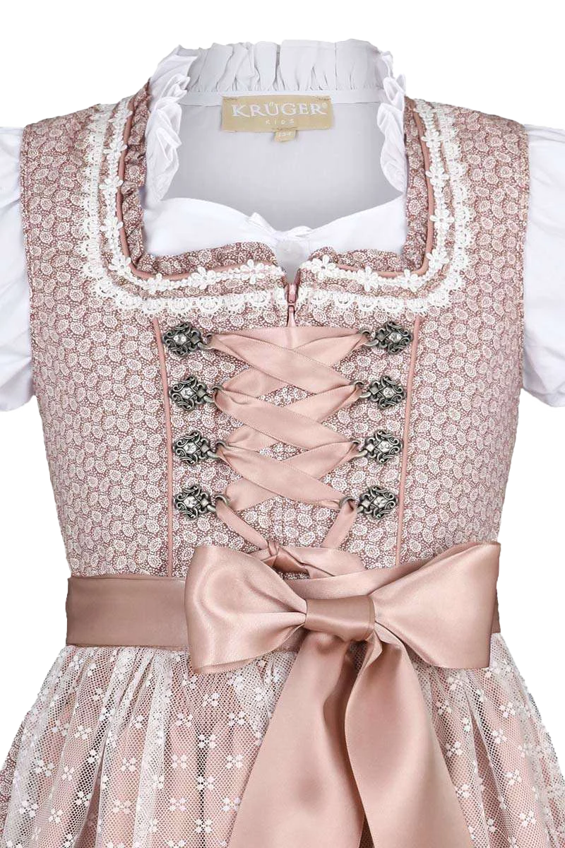 Mädchen Jugend Dirndl mit Bluse