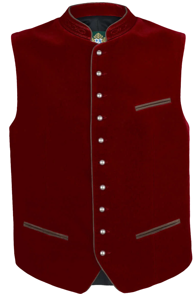 Herren Samtweste