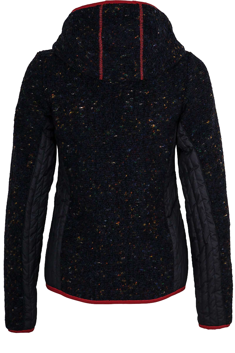 Damen Trachten-Jacke kurz mit Kapuze