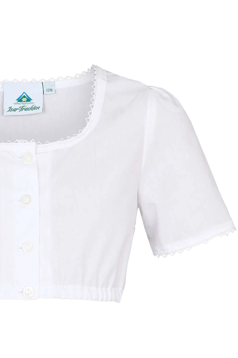 Mädchen Dirndlbluse