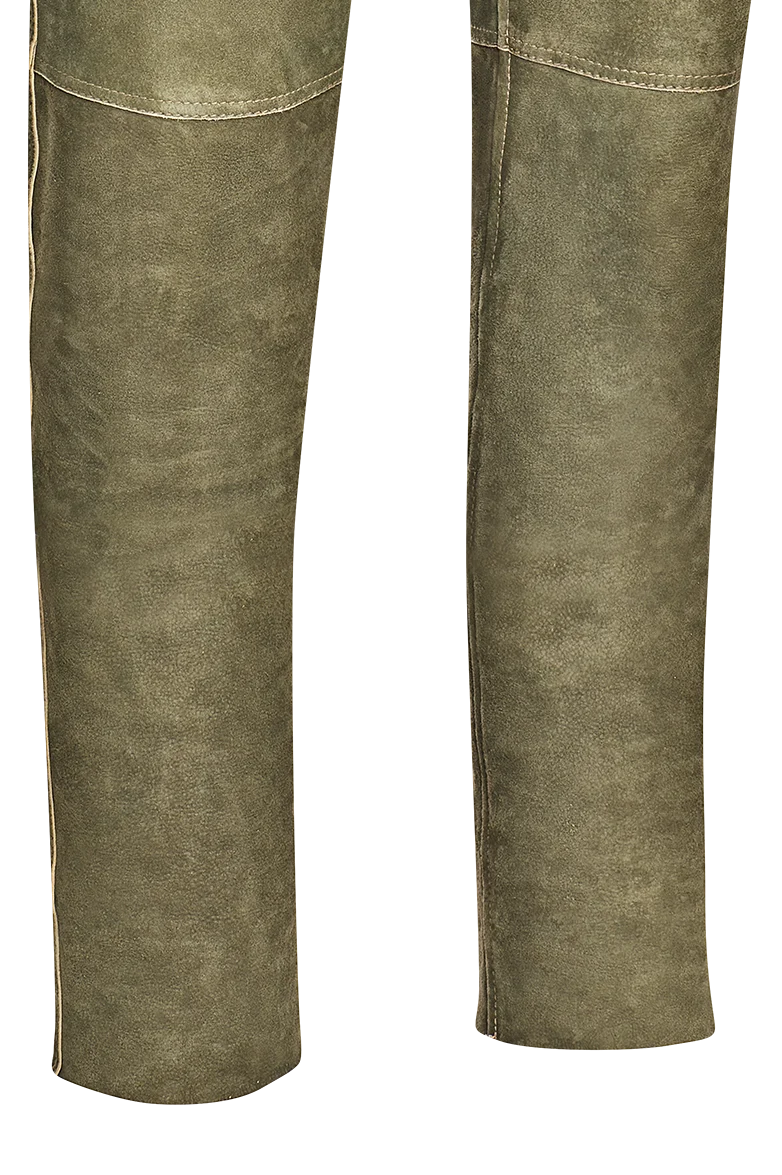 Leder-Jeans Leder vom Lamm