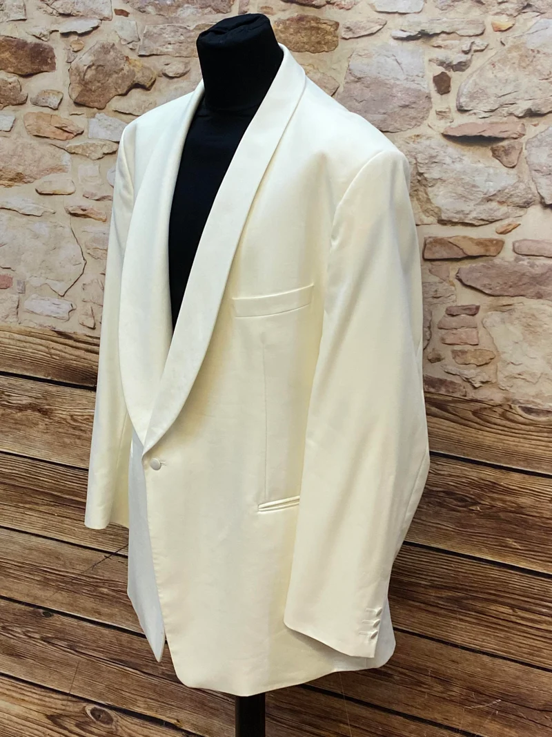 Dinner - Jacket – Creme – Vintage - Gr.32