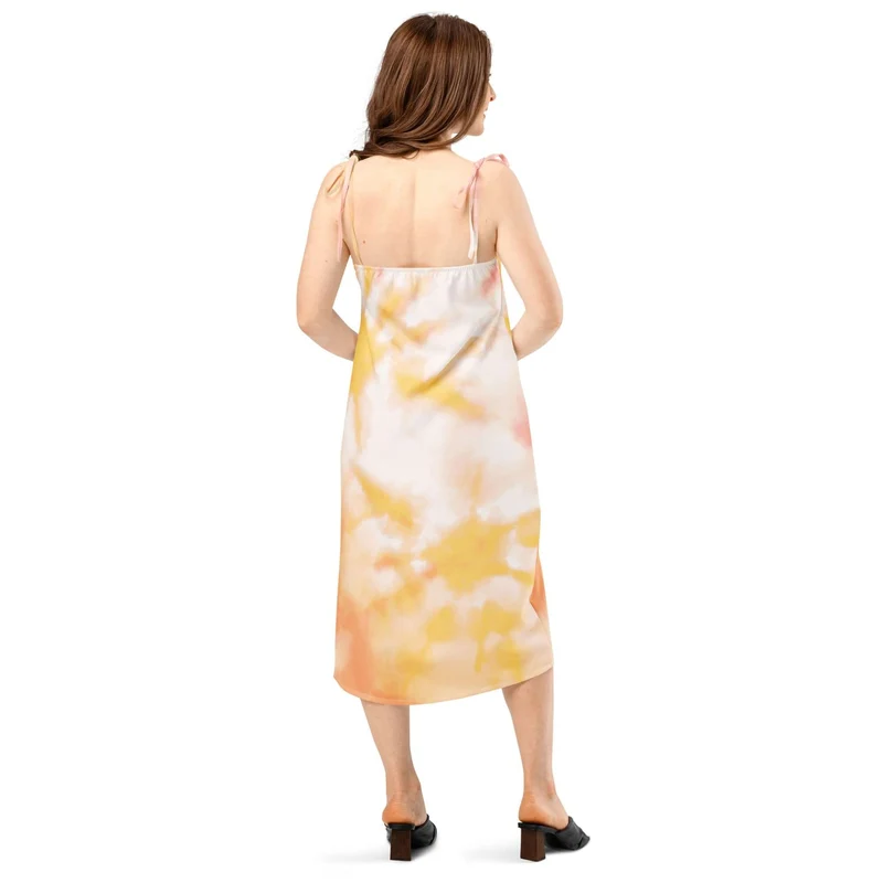 Stylish Tie-Dye Slip Dress