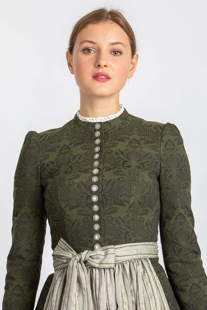 Almliebe Ärmeldirndl Sandra grün