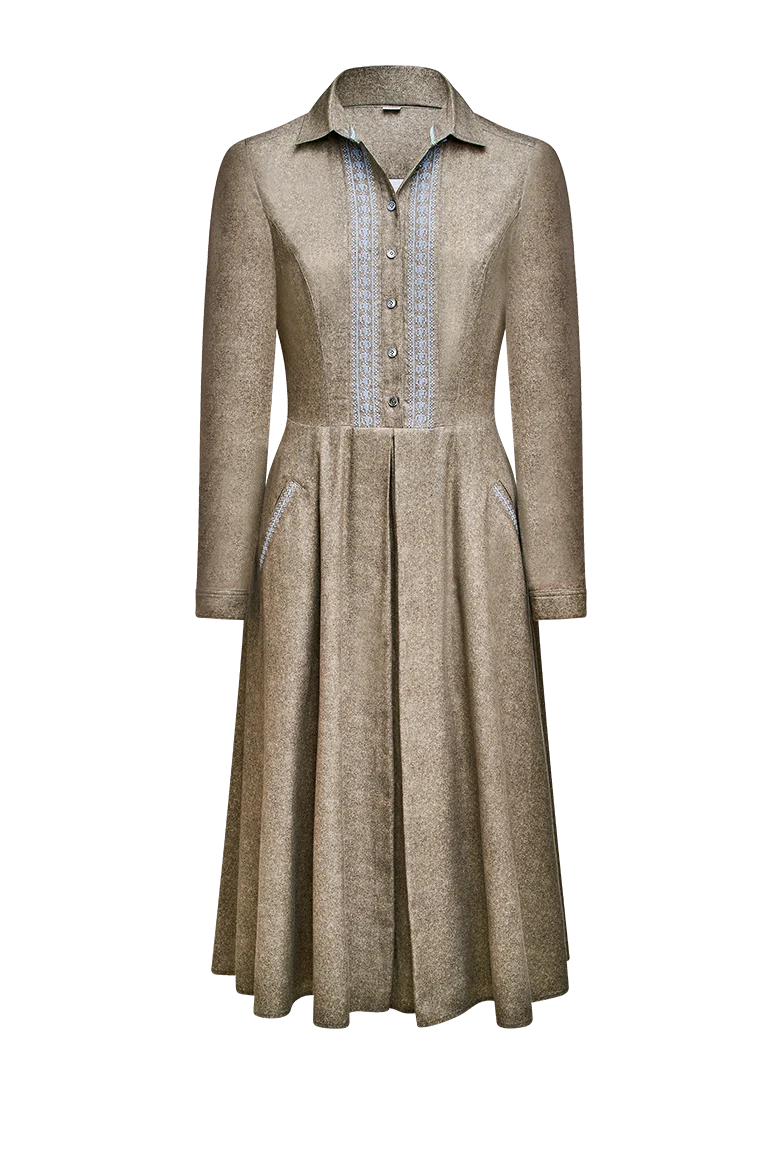 Kreuzstich Hemdblusenkleid