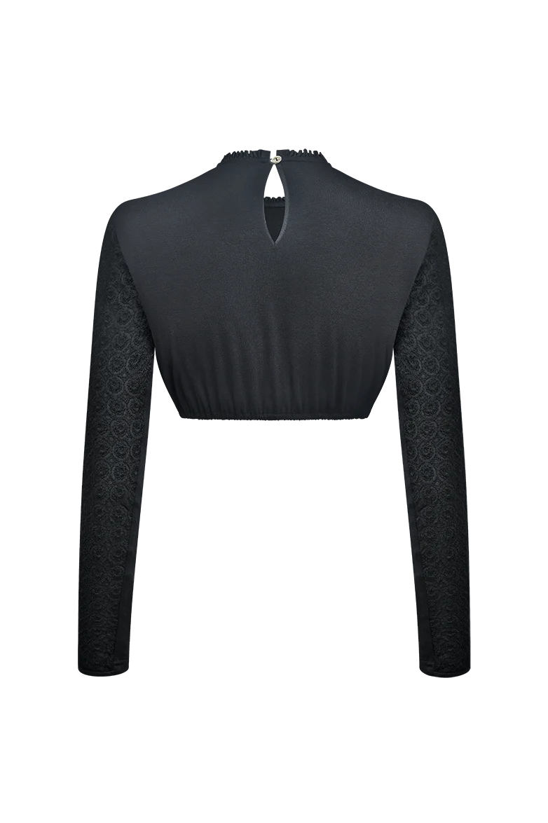 Dirndlbluse aus Baumwolle