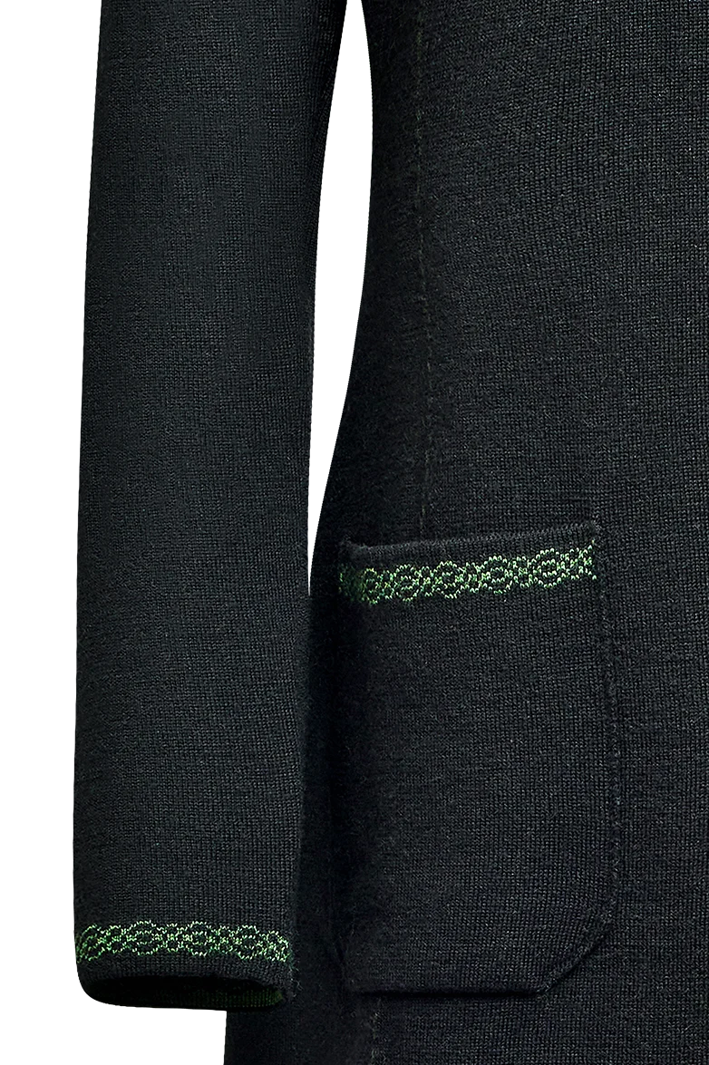 Gehrock in Kontrastfarbe
