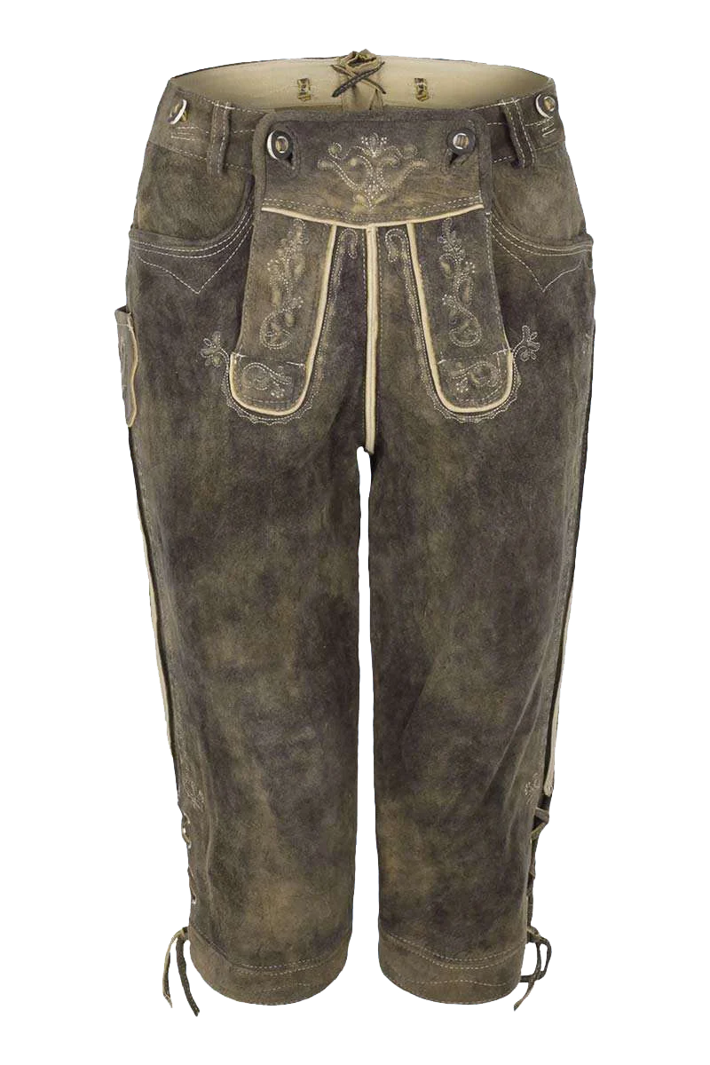 Kniebundlederhose Herren