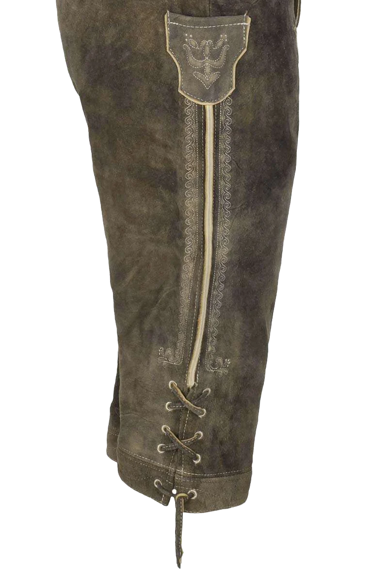Kniebundlederhose Herren