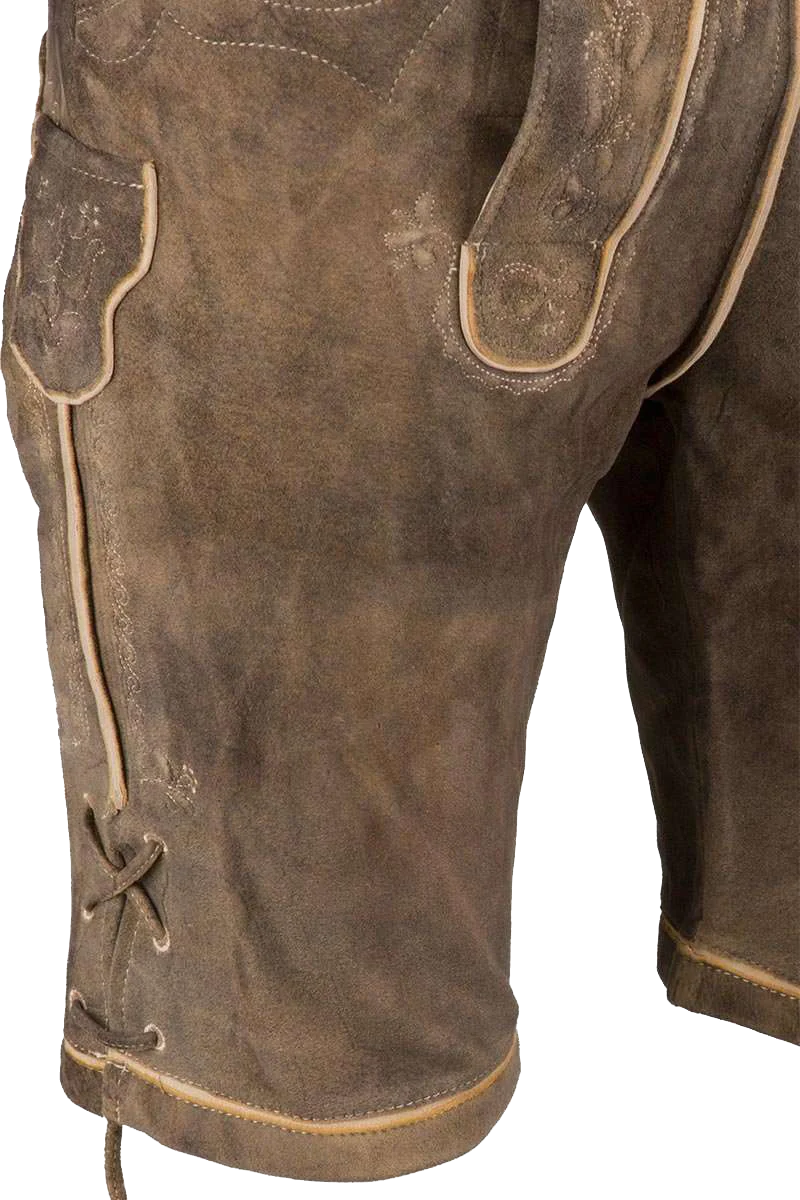 Herren Lederhose Kurz