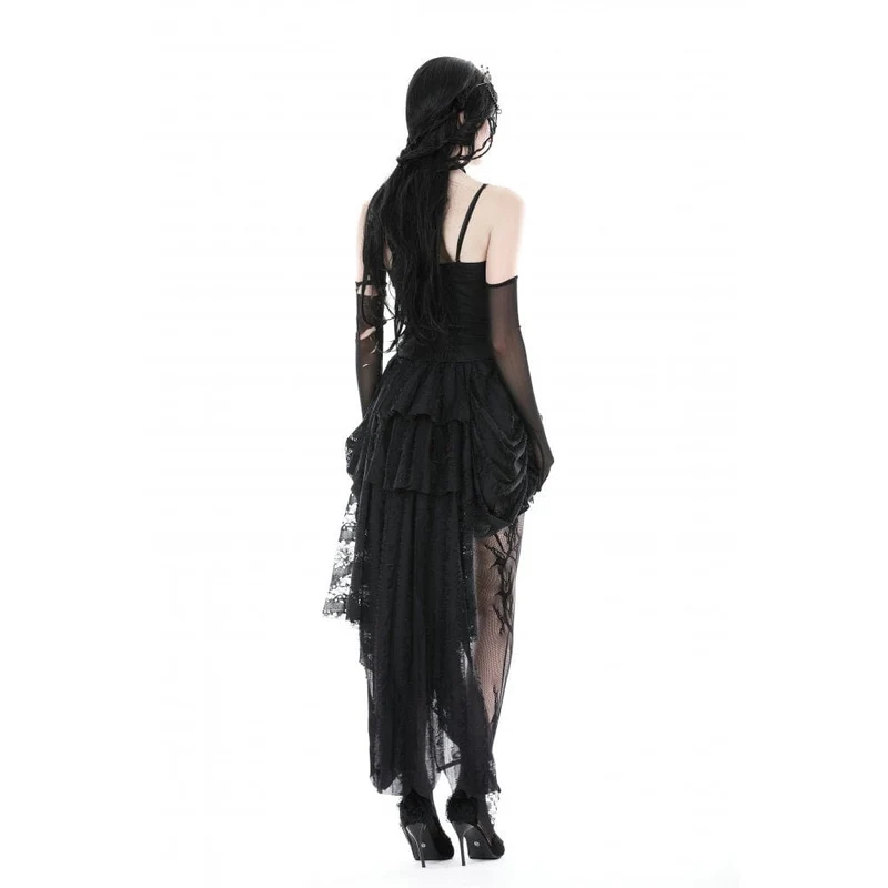Damen Gothic Schnür-Splice-Überbrustkorsett