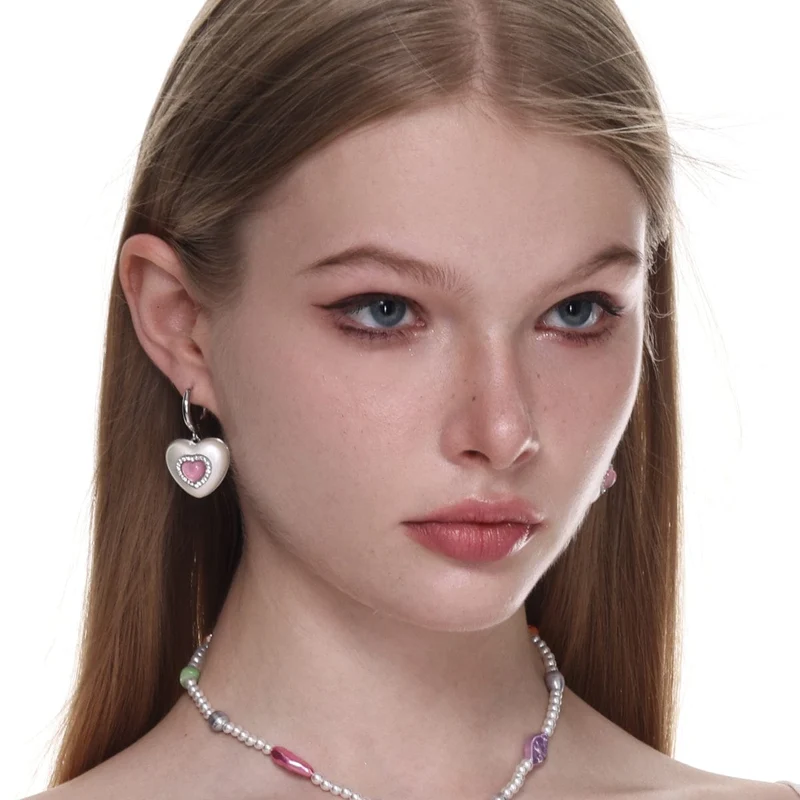 Damen-Ohrringe „Lolita Diamante Heart“.