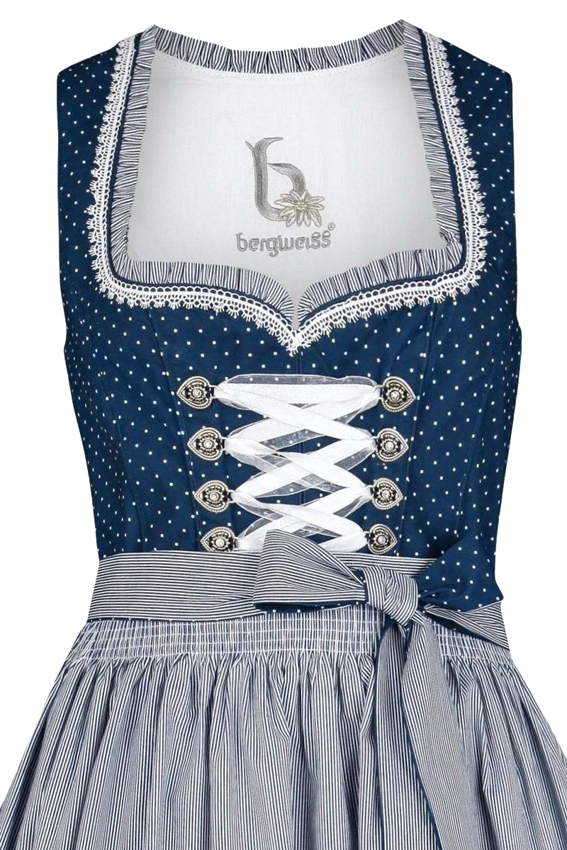Dirndl mini getupft