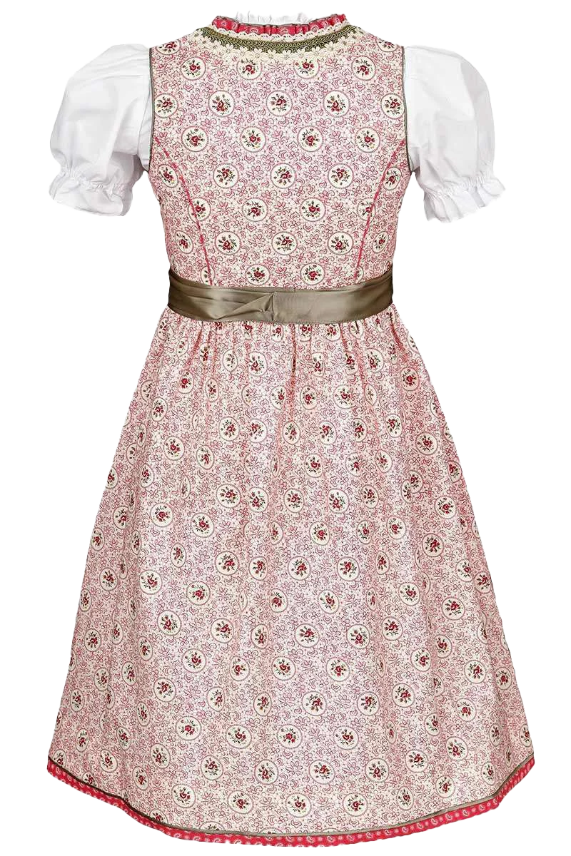 Blumenmädchendirndl mit Bluse